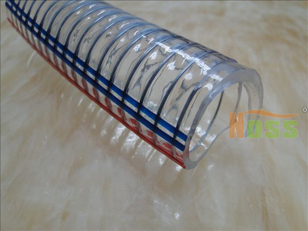 WH00211(PVC steel-knitted screw strengthen soft hose)